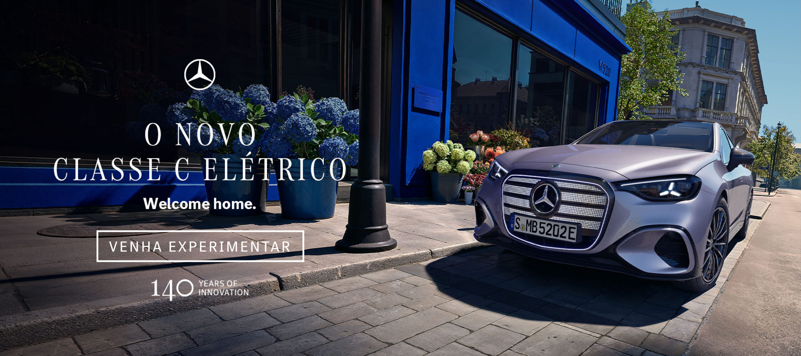 Novo Classe C Elétrico Mercedes-Benz